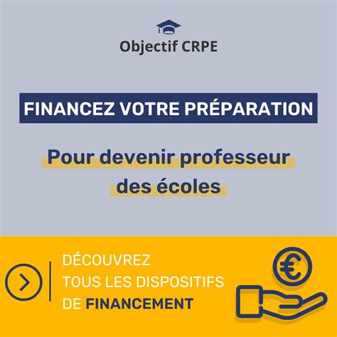 Financement CRPE