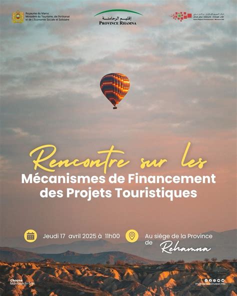 Financement de projets touristiques