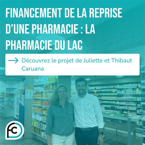 Financement pharmacie