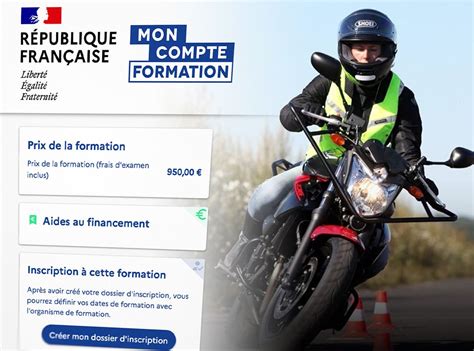 Financer permis moto