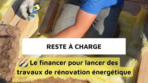 Financer travaux rénovation énergétique