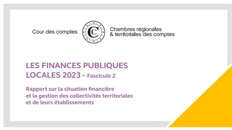 Finances Locales en 2023