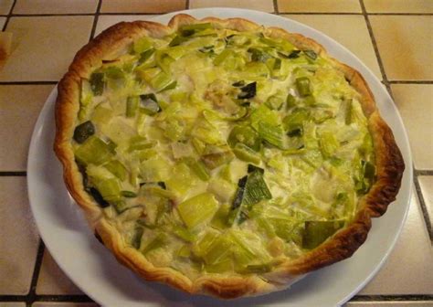 Flamiche aux Poireaux