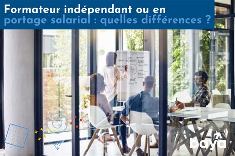 Formateur indépendant en portage salarial