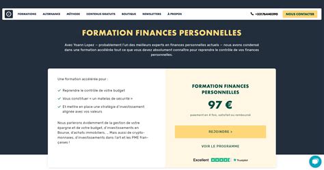 Formation Finances Personnelles LiveMentor