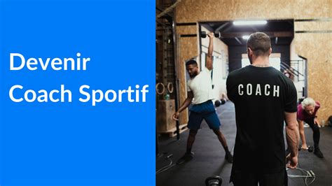 Formations pour coach sportif
