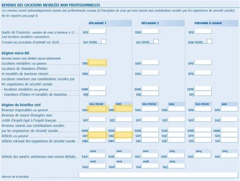 Formulaire Cerfa 2042C Pro pour la déclaration des revenus solaires