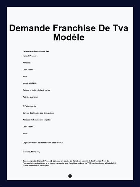 Franchise modèle de développement