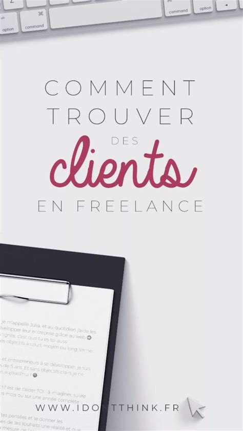 Freelance : comment trouver des clients