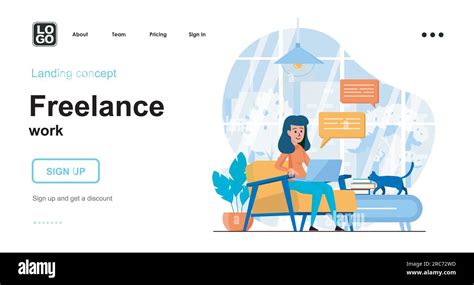 Freelance travaillant sur ordinateur