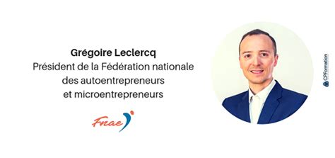 Grégoire Leclercq, président de la FNAE