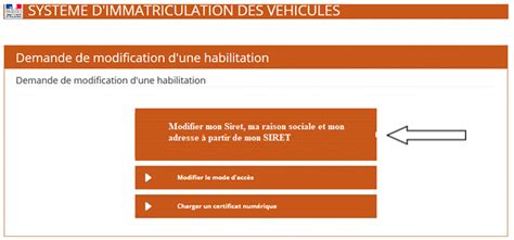 Habilitation et agrément SIV