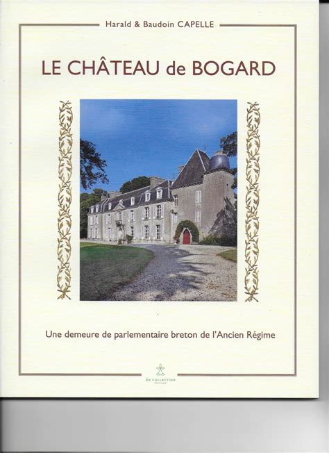 Harald et Baudoin Capelle devant le château de Bogard