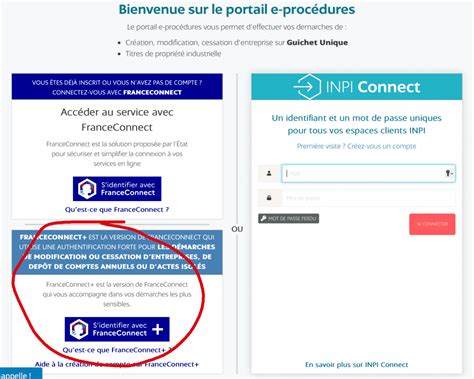 INPI - Procédure électronique