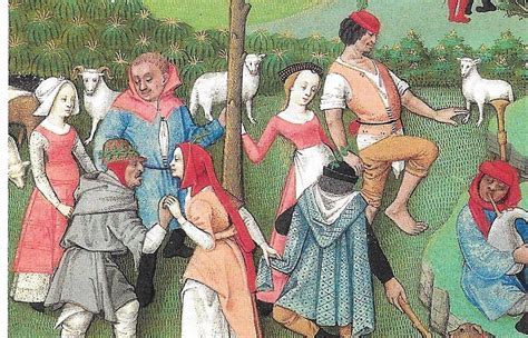 Illustration de paysans devant leur seigneur