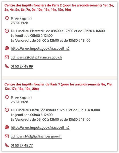 Immeuble et impôts fonciers