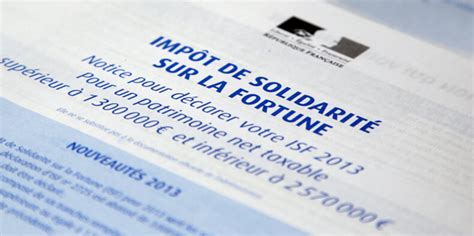 Impôt sur la Fortune (ISF)