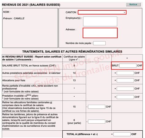 Impôts Frontalier Genève