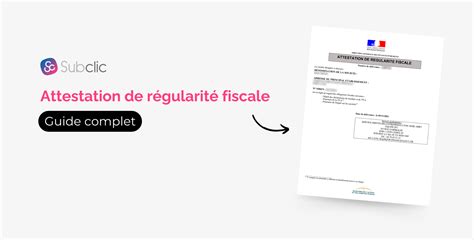 Importance de l'attestation fiscale