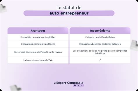 Inconvénients auto-entrepreneur
