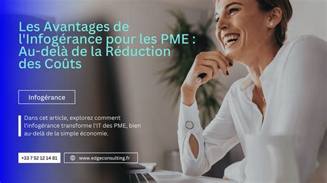 Infogérance pour PME : avantages