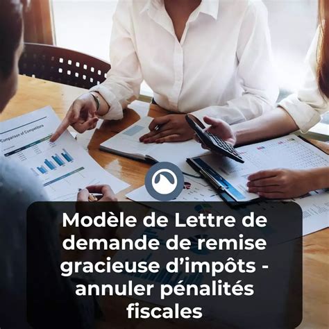 Infographie : Étapes pour demander une remise gracieuse d'impôt