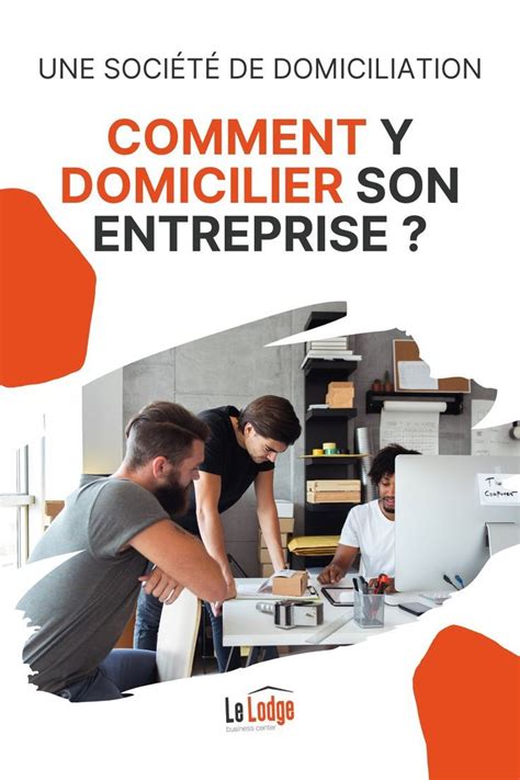 Infographie : Domiciliation d'entreprise