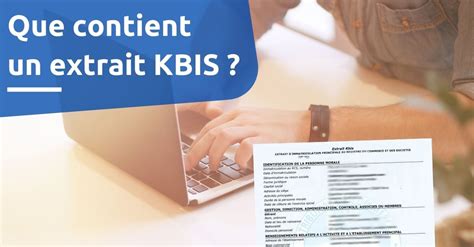 Infographie Kbis