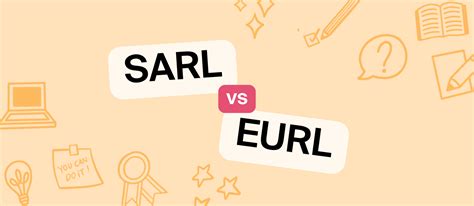 Infographie comparant EURL et SARL
