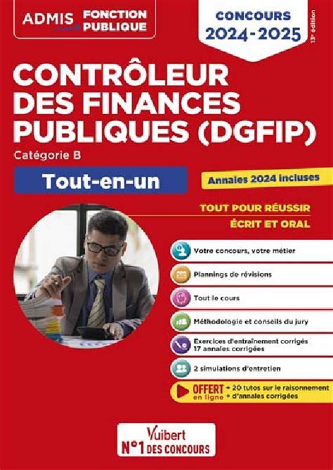 Infographie du concours de contrôleur DGFIP
