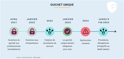 Infographie du guichet unique