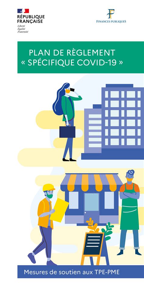 Infographie du plan de soutien aux TPE et PME