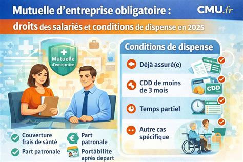 Infographie mutuelle obligatoire entreprise