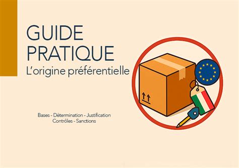 Infographie sur l'origine préférentielle des produits