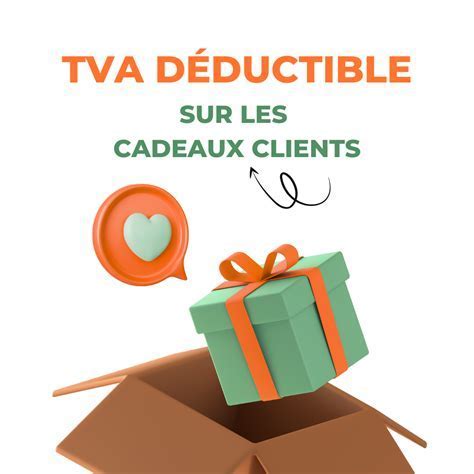Infographie sur la TVA et les cadeaux clients