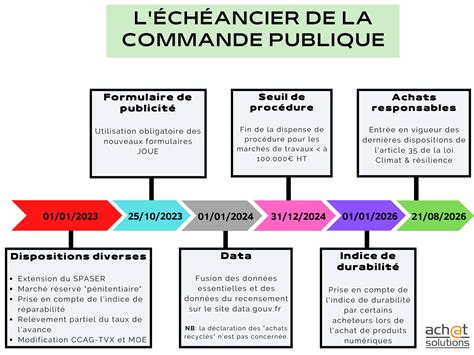 Infographie sur la commande publique