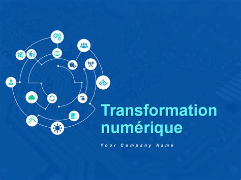 Infographie sur la transformation numérique