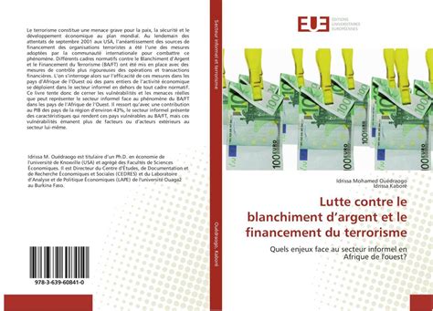 Infographie sur le blanchiment d'argent et le financement du terrorisme