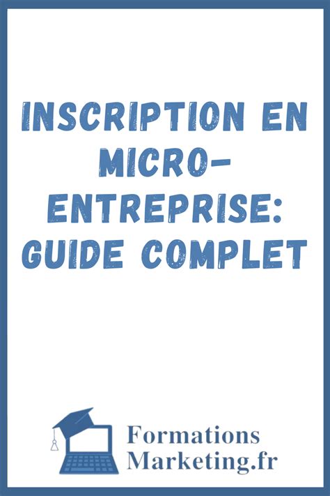 Inscription Micro-entreprise