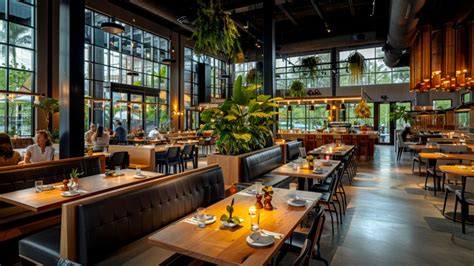 Intérieur de restaurant
