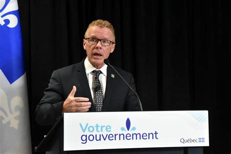 Jean Boulet, ministre du Travail, de l’Emploi et de la Solidarité sociale