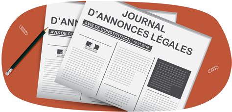 Journal d'Annonces Légales