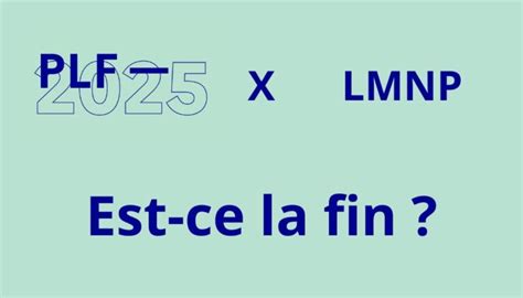 LMNP et CFE : ce qui change en 2024