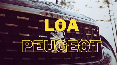 LOA Peugeot