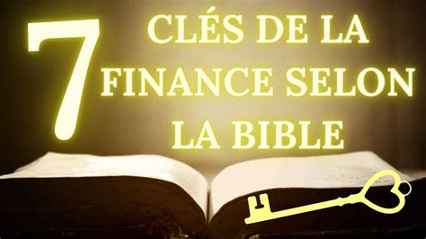 La Finance Selon la Bible