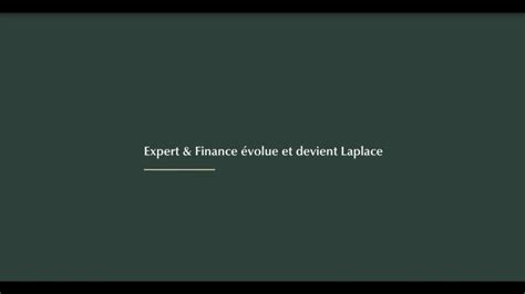 Laplace Expert en Finance