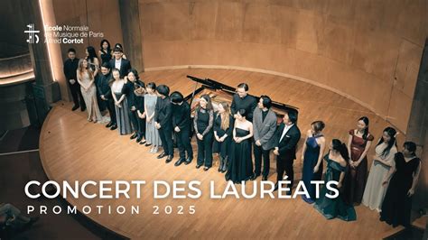 Lauréats des concours