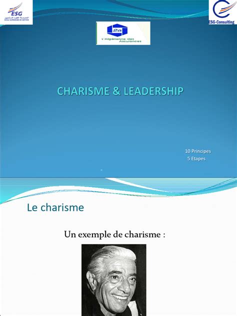 Leadership et Charisme