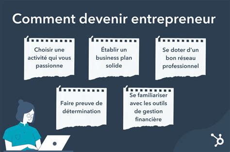 Les étapes clés pour devenir entrepreneur