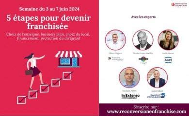 Les étapes pour devenir franchisé